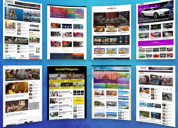 Blog, News and Magazine WordPress Theme